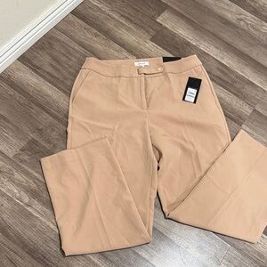 Nine West Women's Beige Straight-Leg Pants